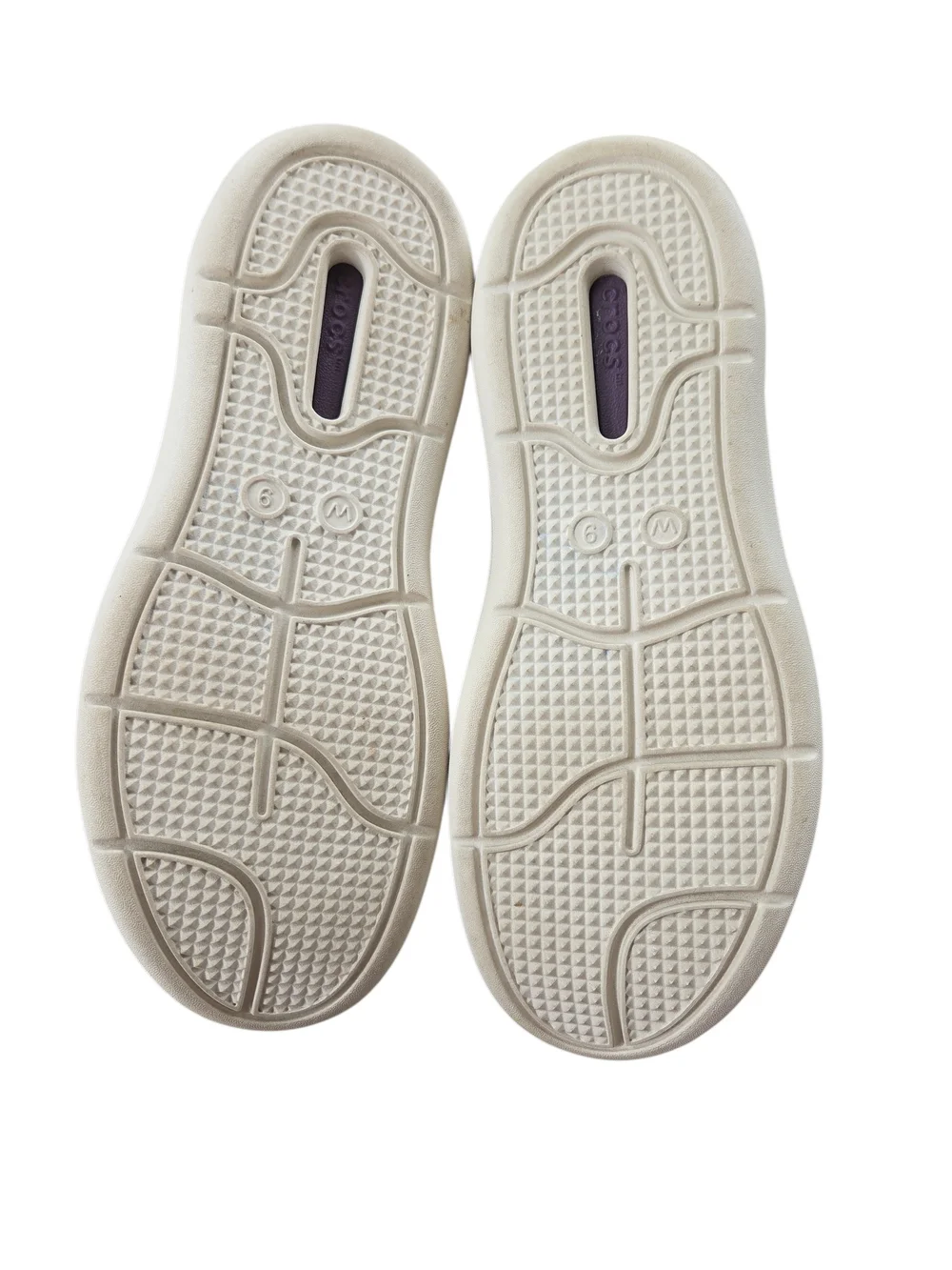 CROCS Women's InMotion LiteRide Heel Block Pacer Pink Caramel Size 9